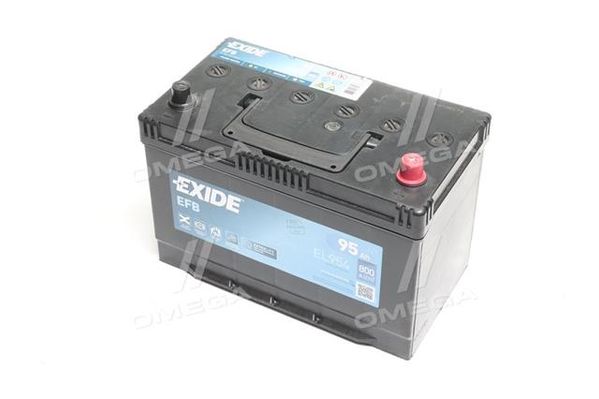 Аккумулятор 95Ah-12v Exide EFB (306х173х222),R,EN800 Азия
