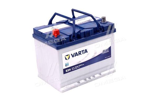 Аккумулятор 70Ah-12v VARTA BD(E24) (261х175х220),L,EN630 Азия