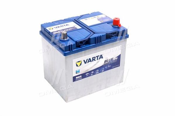Аккумулятор 65Ah-12v VARTA BD(N65) EFB (232х173х225),R,EN650 Азия