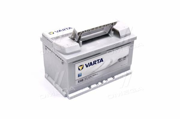 Акумулятор 74Ah-12v VARTA SD(E38) (278x175x175),R,EN750