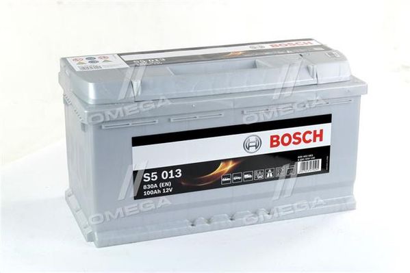 Акумулятор 100Ah-12v BOSCH (S5013) (353x175x190),R,EN830