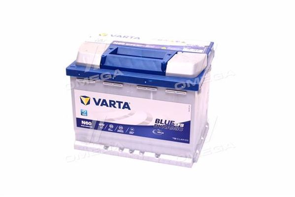 Аккумулятор 60Ah-12v VARTA BD EFB (242х175х190),R,EN640