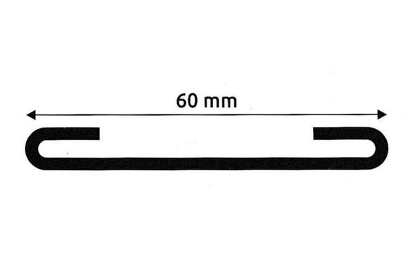 Прокладання хомута кріплення бака паливного 60 MM (10 M) (TEMPEST)