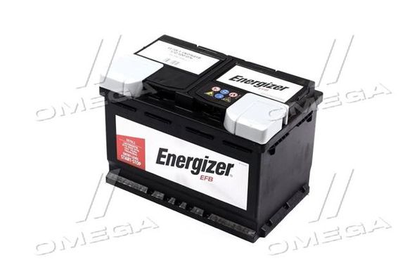 Акумулятор 70Ah-12v ENERGIZER EFB (278х175х190), R, EN760
