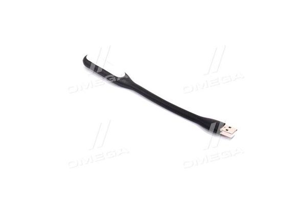 Фонарь гибкий LED USB 5V 1,5W (для ноутбука) Black 