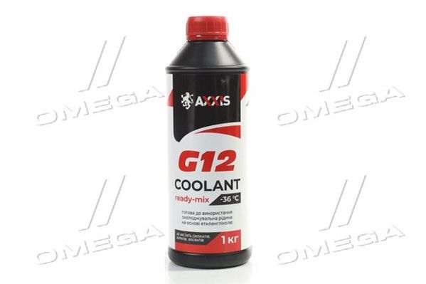 Антифриз RED G12 Сoolant Ready-Mix -36°C  (красный) (Канистра 1кг)