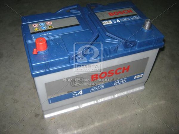 Акумулятор 95Ah-12v BOSCH (S4029) (306x173x225),L,EN830(Азія)