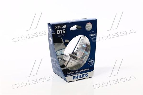 Лампа ксенонова D1S 85V 35W P32d-3 WhiteVision gen2 5000K (вир-во Philips)