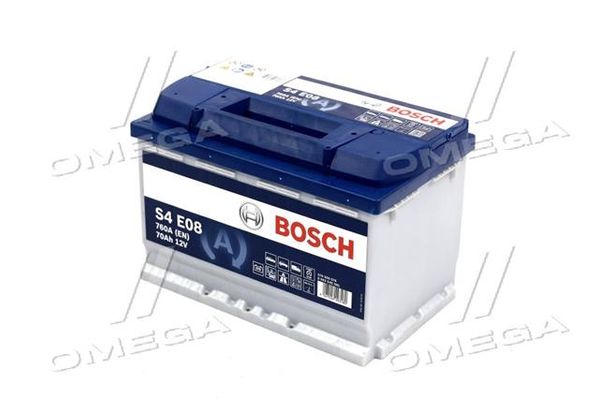 Аккумулятор 70Ah-12v BOSCH EFB (S4E08) (278x175x190),R,EN760