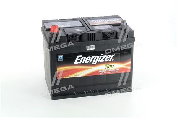 Акумулятор 68Ah-12v Energizer Plus (261х175х220), L,EN550 Азія