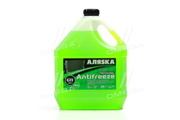 Антифриз АЛЯSКА ANTIFREEZE-30 (зеленый) 5кг