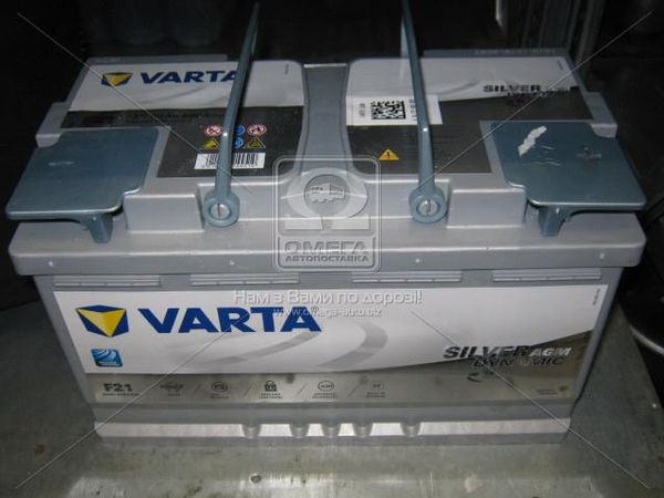 Аккумулятор 80Ah-12v VARTA Start-Stop Plus AGM (315х175х190), R, EN 800