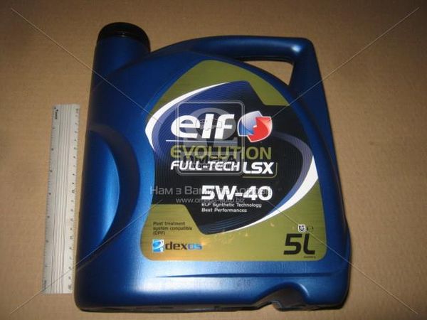 Олива моторна ELF Evolution FULL-TECH LSX 5W-40 (Каністра 5л)
