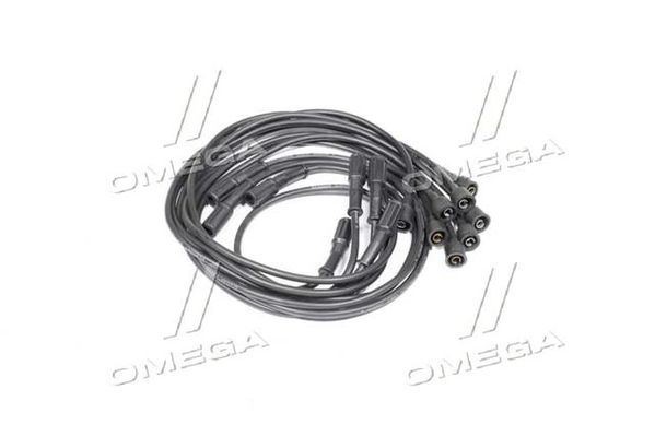 Провода зажигания ЗИЛ 130,ГАЗ 53 силикон, черные (компл. 9шт.)
