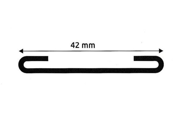 Прокладання хомута кріплення бака паливного 42 MM (10 M) (TEMPEST)