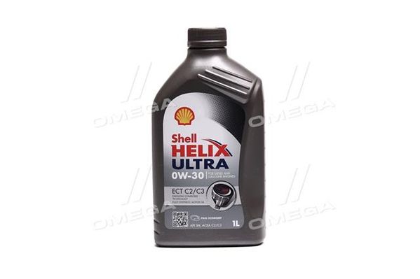 Олива моторна SHELL Helix Ultra ECT C2/C3 0W-30 (Каністра 1л)