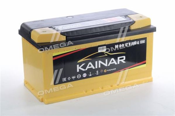 Аккумулятор 90Ah-12v KAINAR (353х175х190),R,EN800
