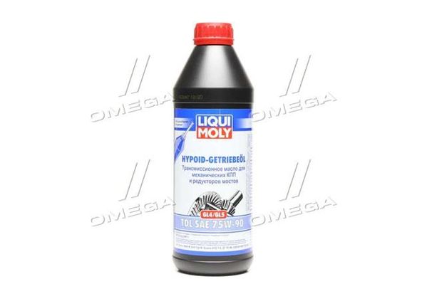 Масло трансмисс. Liqui Moly Hypoid-Getriebeoil TDL (GL-4/GL-5) 75W-90 (Канистра 1л)