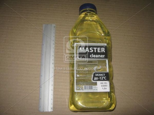 Омыватель стекла зимний Мaster cleaner -12 Цитрус 1л
